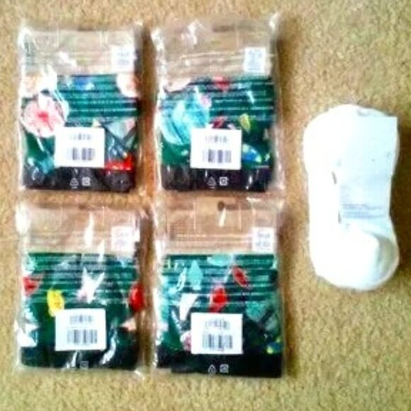 (4) Boxer Brief Underwear and (6) Socks Bundle: 4.5" Inseam. Ankle Socks. New - Picture 5 of 9